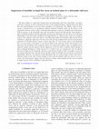 Research paper thumbnail of Suppression of instability in liquid flow down an inclined plane by a deformable solid layer