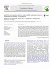 Research paper thumbnail of Synthesis and evaluation of novel water-soluble copolymers based on acrylamide and modular β-cyclodextrin