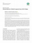 Research paper thumbnail of Flexural Behavior of Hybrid Composite Beam (HCB) Bridges