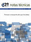 Research paper thumbnail of Priorizar o transporte ativo por bicicletas!