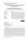 Research paper thumbnail of Two-terminal fault detection and location for hybrid transmission circuit