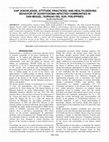 Research paper thumbnail of KAP (KNOWLEDGE, ATTITUDE, PRACTICES) AND HEALTH-SEEKING BEHAVIOR OF SCHISTOSOMA INFECTED COMMUNITIES IN SAN MIGUEL, SURIGAO DEL SUR, PHILIPPINES