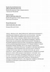 Research paper thumbnail of Cyber counter-terrorism – innowacyjne perspektywy legislacyjno-policyjne polityki UE w perspektywie globalnego bezpieczeństwa