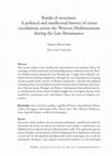 Research paper thumbnail of Bonds of sweetness: A political and intellectual history of citrus circulations across the Western Mediterranean during the Late Renaissance