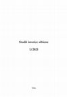 Research paper thumbnail of Studii istorice sibiene 1/2021