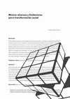 Research paper thumbnail of Música: alcances y limitaciones para transformación social