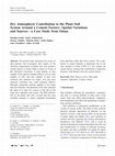 Research paper thumbnail of Dry Atmospheric Contribution to the PlantSoil System Around a Cement Factory: Spatial Variations and Sourcesa Case Study from Oman