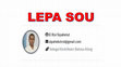 Research paper thumbnail of LEPA SOU : PELAJARAN BAHASA WEMALE  SERI 2