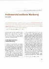 Research paper thumbnail of Peter Jenčík: Prehistorické osídlenie Marikovej