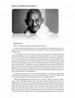 Research paper thumbnail of Warts in Mahatma's Atma