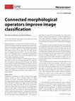 Research paper thumbnail of Connected morphological operators improve image classification