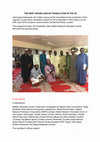 Research paper thumbnail of THE NEW YORUBA QURAN TRANSLATION IN THE UK