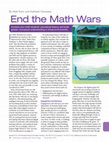 Research paper thumbnail of End the Math Wars