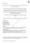 Research paper thumbnail of Reactive and proactive aggression as meaningful distinctions at the variable and person level in primary school-aged children