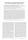 Research paper thumbnail of Correlation Between the Tyrozinkinazine Inhibitor Sunitinib - Dose, Schedule of Administration and Adverse Events