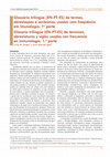 Research paper thumbnail of Glossário trilingüe (EN-PT-ES) de termos, abreviações e acrônimos usados com freqüência em Imunologia. 1a parte Glosario trilingüe (EN-PT-ES) de términos, …