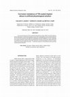 Research paper thumbnail of Corrosion resistance of TiN coated implant alloys in artificial physiological solution