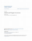 Research paper thumbnail of Mallock and Clough: A Correction