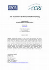 Research paper thumbnail of The Economics of Demand-Side Financing