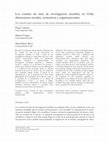 Research paper thumbnail of Los comités de ética de investigación científica en Chile: dimensiones morales, normativas y organizacionales