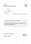 Research paper thumbnail of Konzeption und Messung sozialer Kompetenz im Nationalen Bildungspanel: NEPS Working Paper