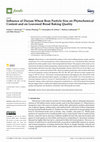 Research paper thumbnail of Influence of Durum Wheat Bran Particle Size on Phytochemical Content and on Leavened Bread Baking Quality