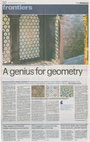 Research paper thumbnail of INTERVIEW: A Genius for Geometry by Matt Bradley