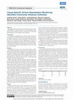 Research paper thumbnail of Cause-Specific School Absenteeism Monitoring Identifies Community Influenza Outbreaks