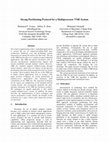 Research paper thumbnail of Strong partitioning protocol for a multiprocessor VME system