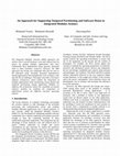 Research paper thumbnail of An approach for supporting temporal partitioning and software reuse in integrated modular avionics