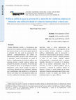 Research paper thumbnail of Políticas públicas para la prevención y atención de conductas atípicas en menores: una reflexión desde el contexto internacional y mexicano