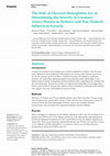 Research paper thumbnail of The Role of Glycated Hemoglobin A1c in Determining the Severity of Coronary Artery Disease in Diabetic and Non-Diabetic Subjects in Karachi