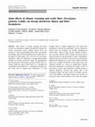 Research paper thumbnail of Joint effects of climate warming and exotic litter (Eucalyptus globulus Labill.) on stream detritivore fitness and litter breakdown