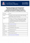 Research paper thumbnail of Rationale and design of the Staying Positive with Arthritis (SPA) Study: A randomized controlled trial testing the impact of a positive psychology intervention on racial disparities in pain