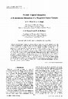 Research paper thumbnail of Protein-ligand dynamics *1A 96 picosecond simulation of a myoglobin-xenon complex