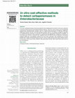 Research paper thumbnail of {"__content__"=>" \ncost-effective methods to detect carbapenemases in.", "i"=>[{"__content__"=>"In vitro"}, {"__content__"=>"Enterobacteriaceae"}]}