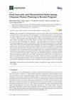 Research paper thumbnail of Food Insecurity and Micronutrient Status among Ghanaian Women Planning to Become Pregnant