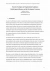 Research paper thumbnail of Narrative Strategies and Organisational Legitimacy: British Imperial Business and the Development Consensus