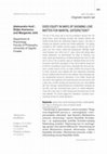 Research paper thumbnail of Does equity in ways of showing love matter for marital satisfaction?