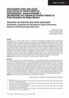 Research paper thumbnail of Indicadores para avaliação qualitativa de Dados Abertos: Inteligibilidade, operacionalidade e interatividade nos datasets do Governo Federal no Portal Brasileiro de Dados Abertos