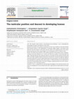 Research paper thumbnail of The testicular position and descent in developing human