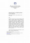 Research paper thumbnail of Mimarlık eğitimi ve pratiğinin geleceği üzerine düşünmek