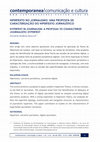 Research paper thumbnail of Hipertexto no jornalismo: uma proposta de caracterização do hipertexto jornalístico // Hypertext in jornalism: a proposal to characterize journalistic hypertext