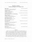 Research paper thumbnail of The Force Awakens: Artificial Intelligence for Consumer Law