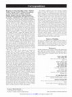 Research paper thumbnail of Drug Evaluation (COURAGE) Trial Nuclear Substudy" Results From the Clinical Outcomes Utilizing Revascularization and Aggressive Without Percutaneous Coronary Intervention to Reduce Ischemic Burden: Response to Letters Regarding Article, "Optimal Medical Therapy With or