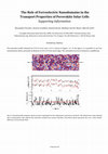 Research paper thumbnail of Role of Ferroelectric Nanodomains in the Transport Properties of Perovskite Solar Cells