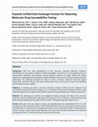 Research paper thumbnail of Towards Unified Data Exchange Formats for Reporting Molecular Drug Susceptibility Testing