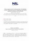 Research paper thumbnail of From magma ascent to ash generation: investigating volcanic conduit processes by integrating experiments, numerical modeling, and observations