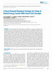 Research paper thumbnail of A Novel Demand Response Strategy for Sizing of Hybrid Energy System With Smart Grid Concepts