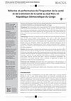 Research paper thumbnail of Réforme et performance de l’Inspection de la santé et de la Division de la santé au Sud-Kivu en République Démocratique du Congo